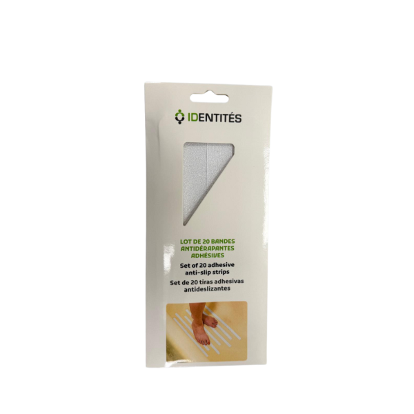 Bandes Antidérapantes Pour Cintres - Lot De 40 En Silicone - Blanc - Évite La Chute Des Vêtements