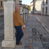 canne de marche indesmed photo canne de marche indesmed gris