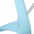 Déambulateur/Rollator CARBON Ultralight Bleu pastel zoom Déambulateur/Rollator CARBON Ultralight Bleu pastel zoom