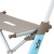 Déambulateur/Rollator CARBON Ultralight Bleu pastel zoom assise Déambulateur/Rollator CARBON Ultralight Bleu pastel zoom assise