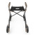 Déambulateur/Rollator CARBON Ultralight Noir de haut Déambulateur/Rollator CARBON Ultralight Noir de haut
