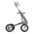 Rollator Carbon Overland Bleu profil