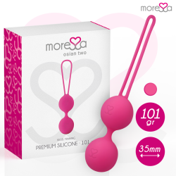 MORESSA - OSIAN DEUX SILICONE PREMIUM ROSE BOITE ET PROD                             loading=