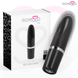 MORESSA - IVY VIBRATEUR STIMULATEUR VOYAGE NOIR boite  et produit                             loading=