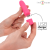 SYMONE BULLET VIBRANT RECHARGEABLE USB 8 VIBRATIONS 10 X 2,2 CM ROSE clips