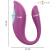 Vue de profil du vibromasseur ergonomique en silicone médical Intense Annie