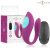 Vibromasseur double stimulation en U Intense Annie violet avec télécommande sans fil