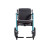Image du Rollator et Fauteuil ROLLZ MOTION en position fauteuil vu de face