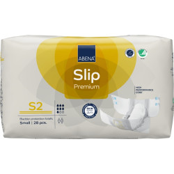 Image du change complet Abena Slip Premium 2 une couche pour adulte qui préviens les fuites urinaires (taille S)                             loading=
