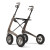 Déambulateur/Rollator CARBON OVERLAND Brun en biais Déambulateur/Rollator CARBON OVERLAND Brun en biais