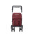 Rollator LETT800 Rouge de face Rollator LETT800 Rouge de face