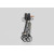 Image du déambulateur/rollator Trive gris plié