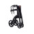 Image du Rollator et Fauteuil ROLLZ MOTION en couleur noir plié
