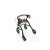 Image du déambulateur/rollator Trive de dos et de haut Image du déambulateur/rollator Trive de dos et de haut