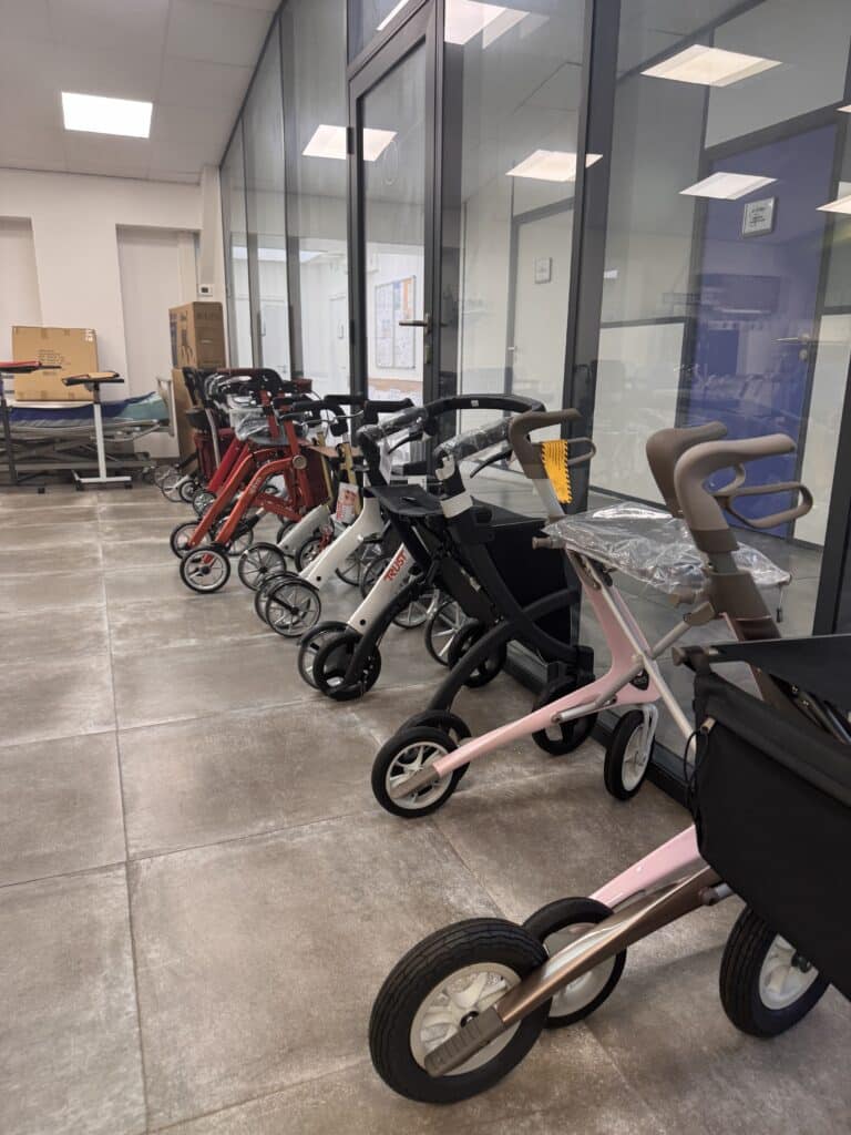 choix de rollators dans la boutique orvimed