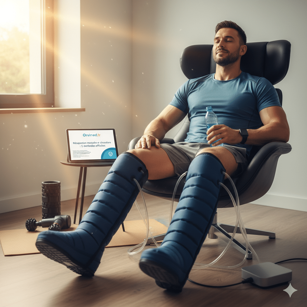 Appareil de pressothérapie pour la récupération musculaire et circulatoire - Orvimed